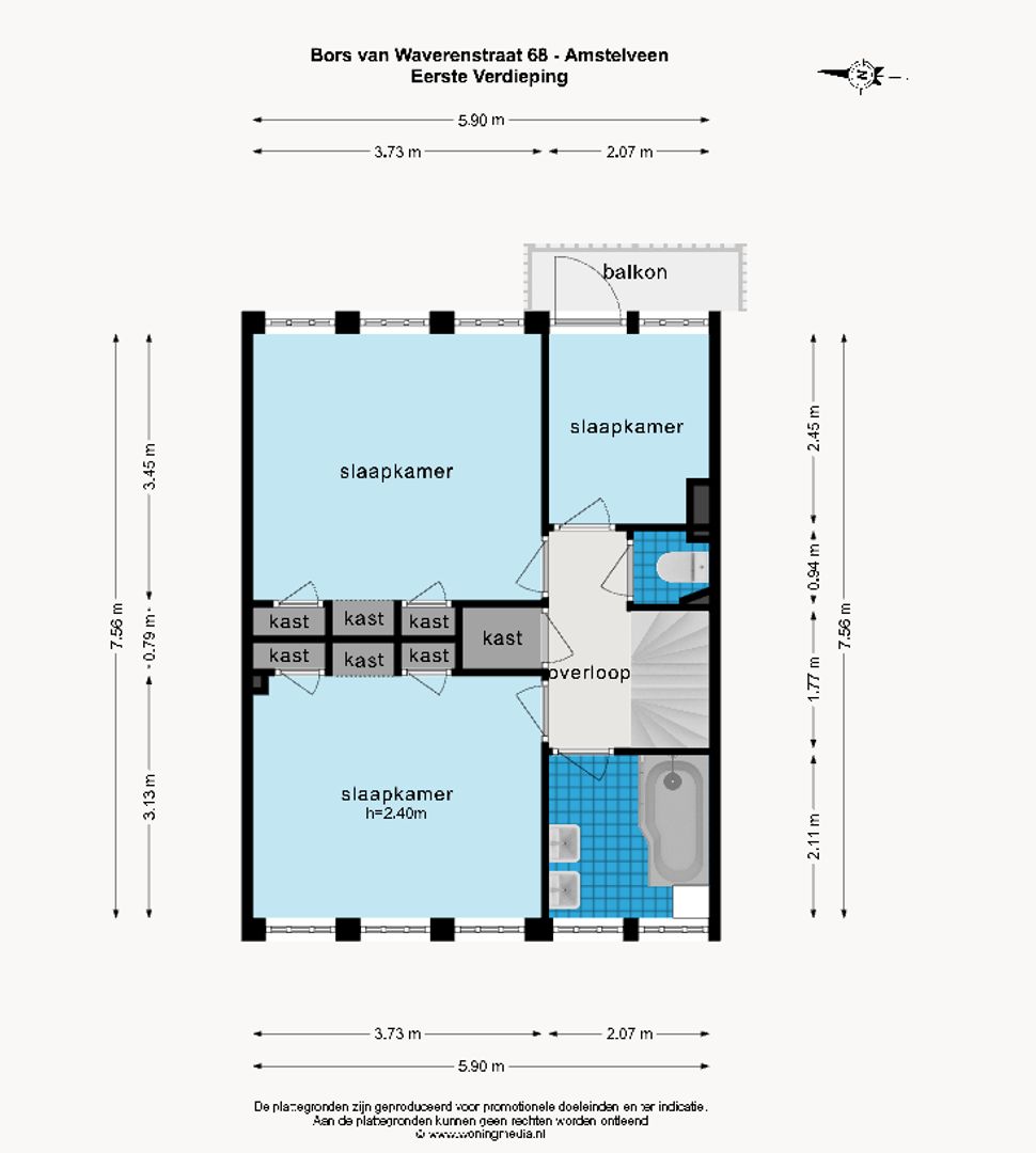 Bors van Waverenstraat 68 0 ong, Amstelveen foto-37