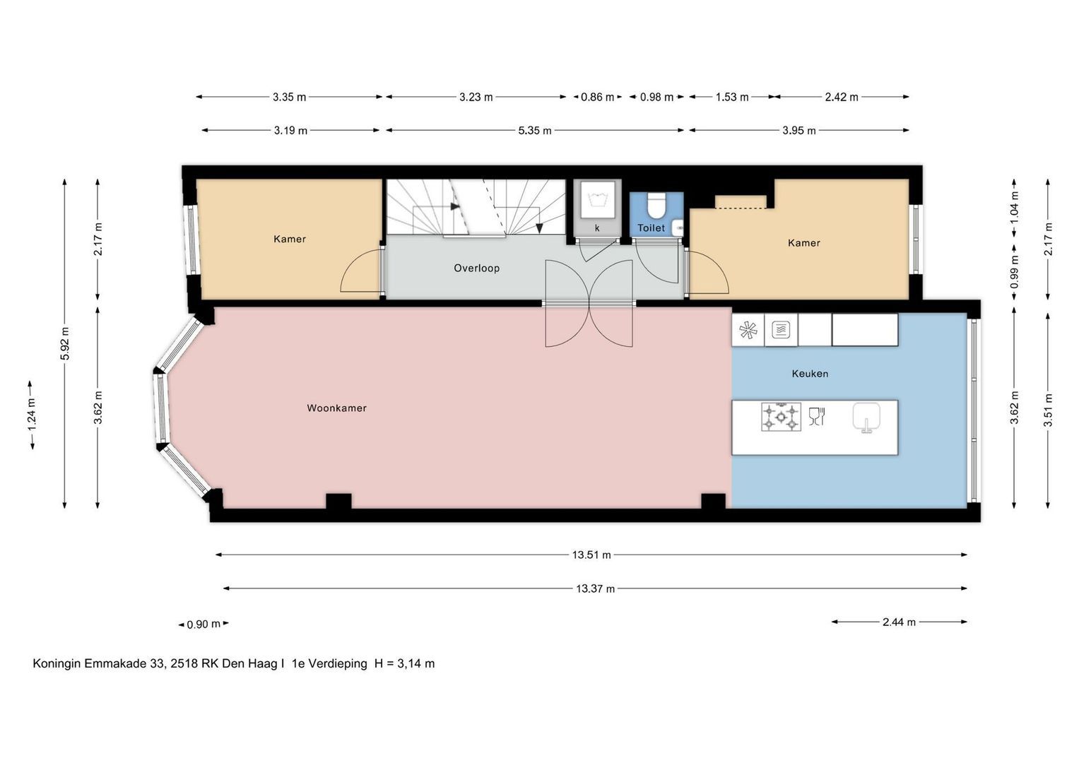 Koningin Emmakade 33, Den Haag foto-77