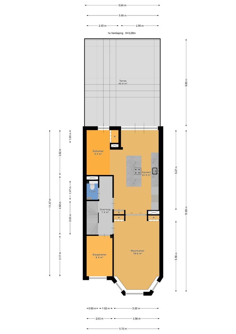 Laan van Meerdervoort 415, Den Haag foto-47