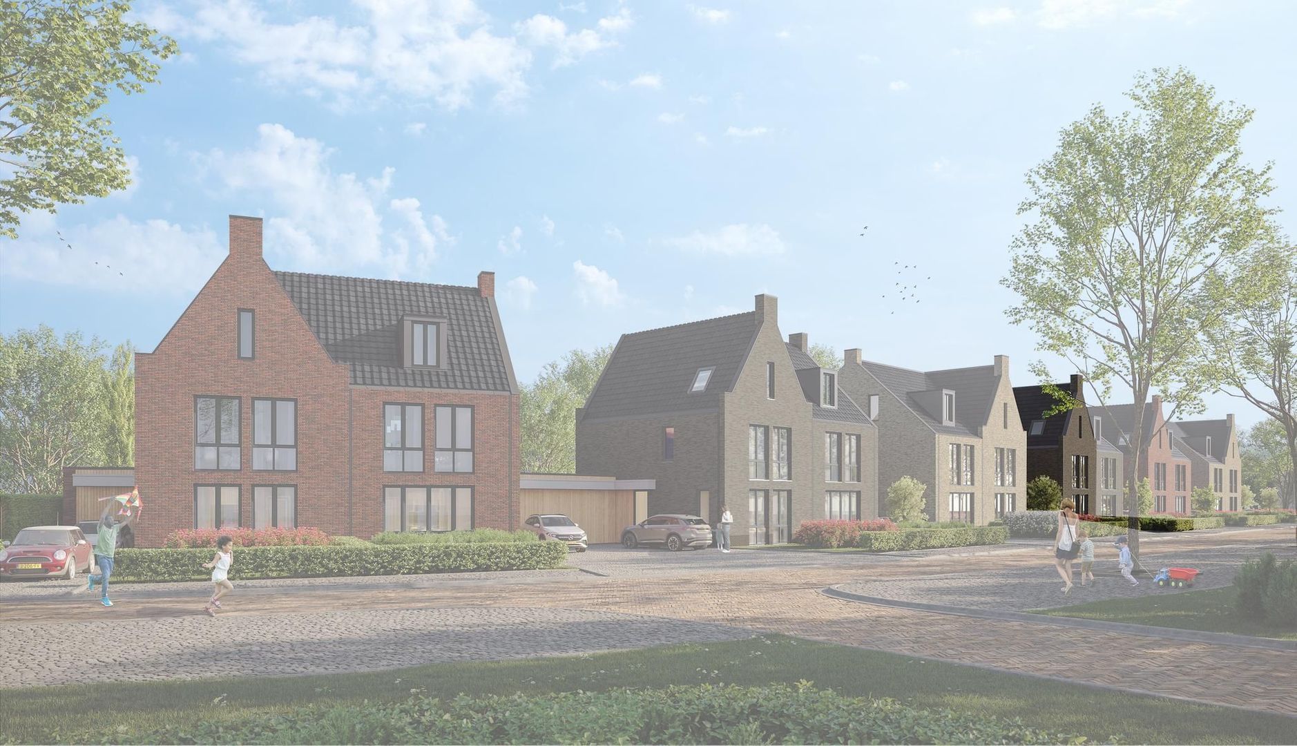 Twee-onder-een-kapwoningen 6, Goes foto-