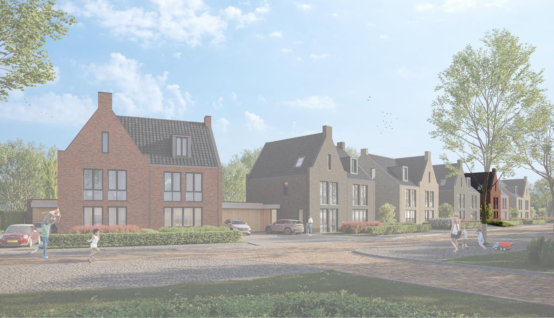 Twee-onder-een-kapwoningen 4, Goes foto-