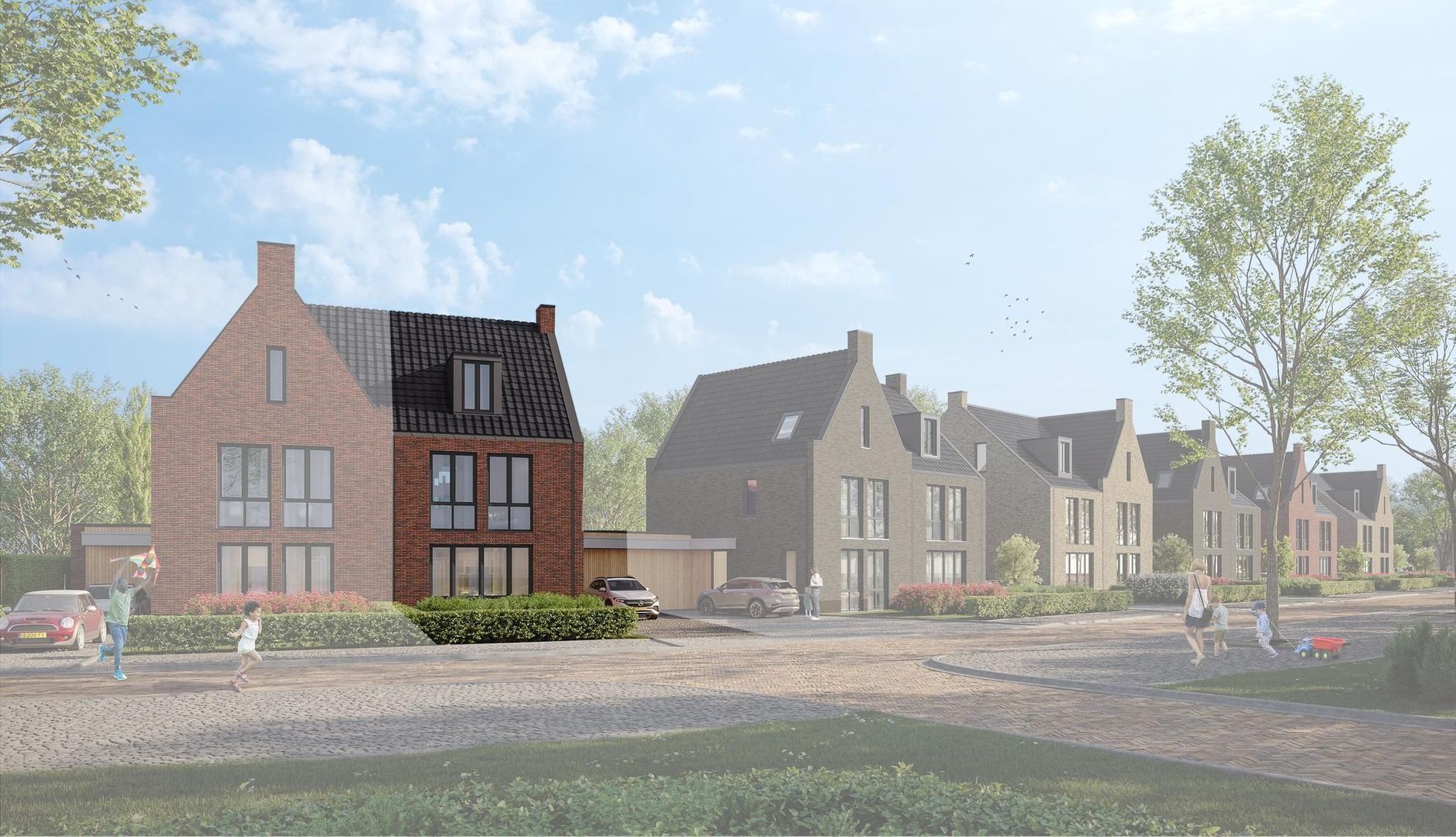 Twee-onder-een-kapwoningen 11, Goes foto-
