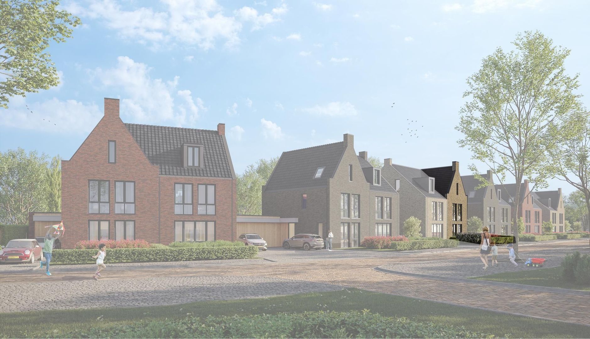 Twee-onder-een-kapwoningen 7, Goes foto-