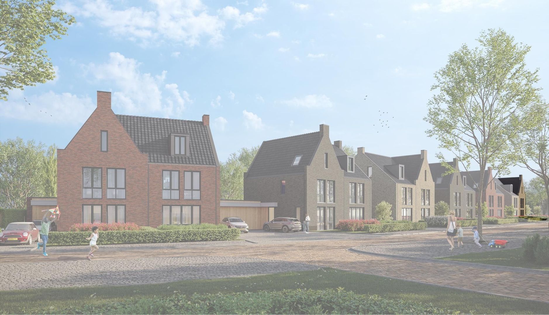 Twee-onder-een-kapwoningen 1, Goes foto-