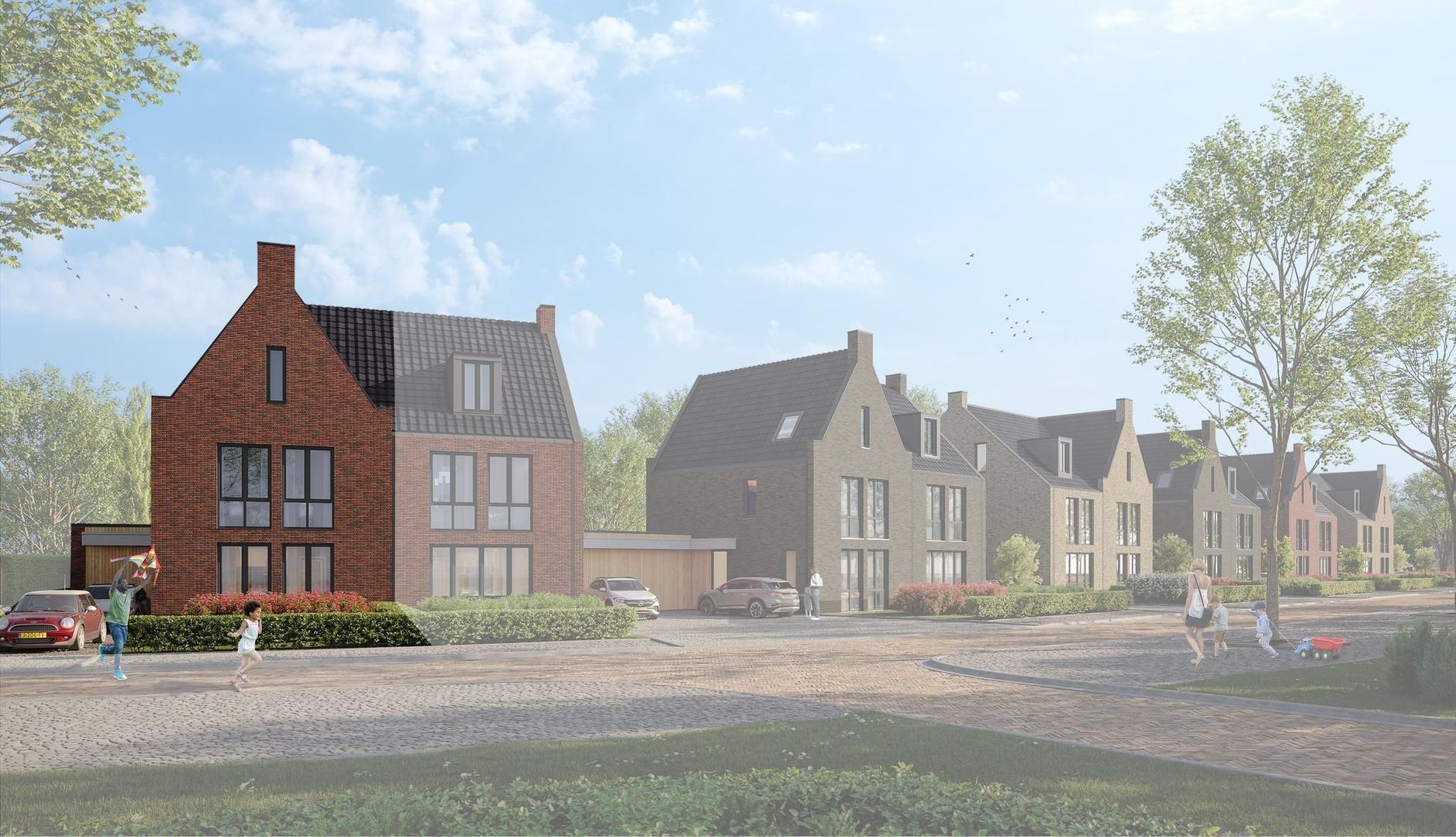 Twee-onder-een-kapwoningen 12, Goes foto-