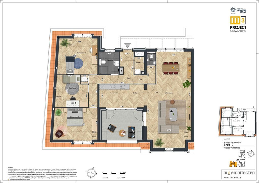 Penthouses 12, Kloetinge plattegrond-11