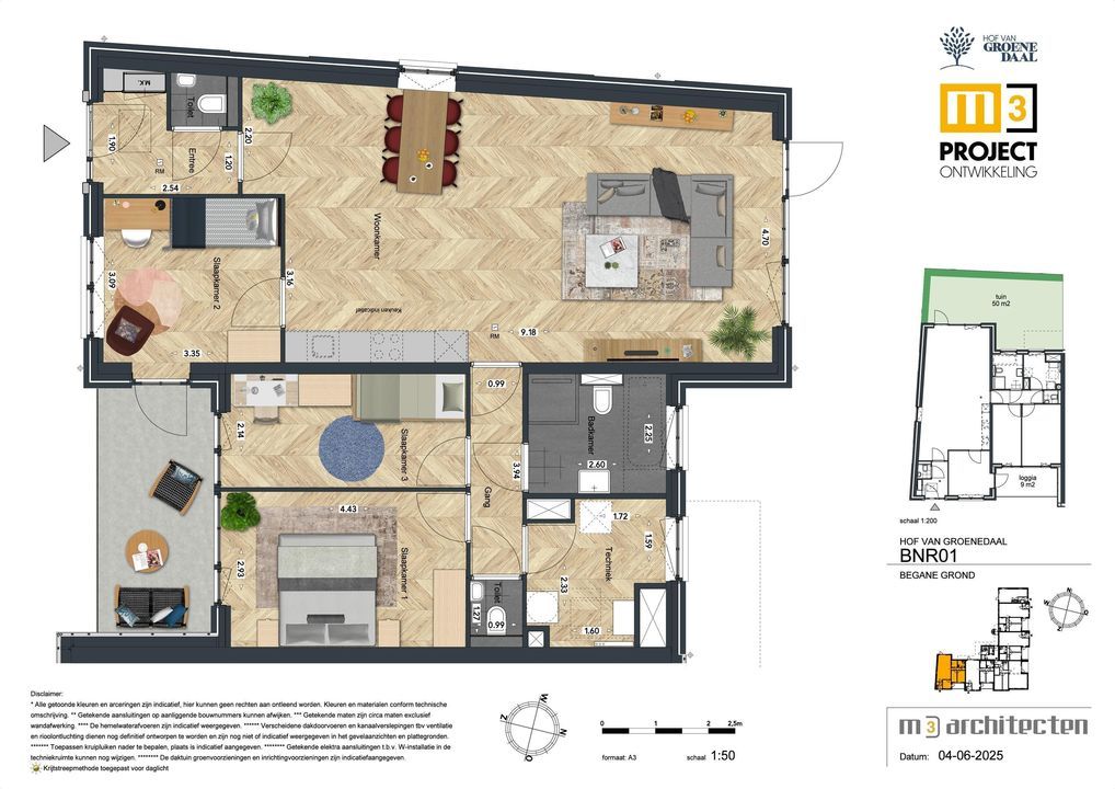 Appartementen 1, Kloetinge plattegrond-11