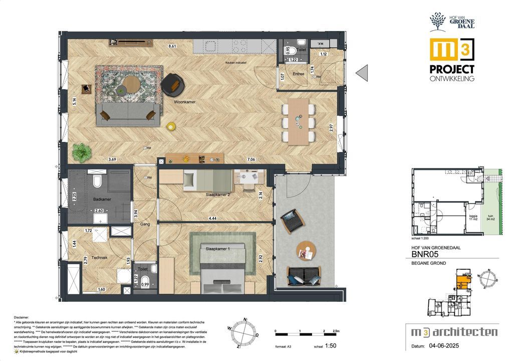 Appartementen 5, Kloetinge plattegrond-11