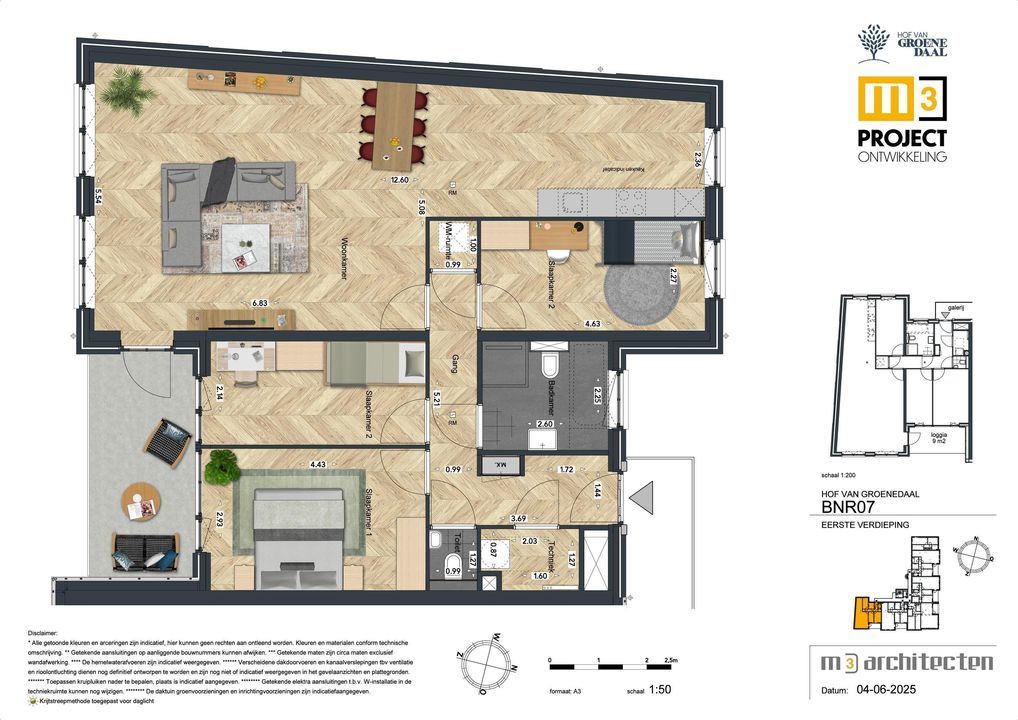 Appartementen 7, Kloetinge plattegrond-11