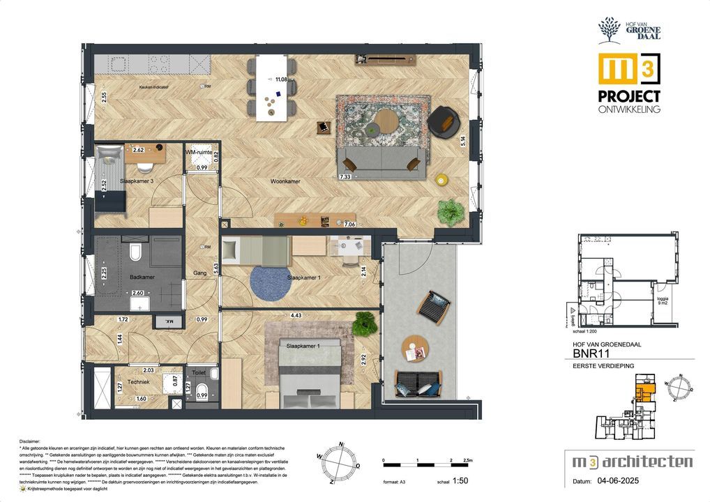 Appartementen 11, Kloetinge plattegrond-11