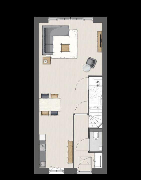 Starterswoningen 5, Aagtekerke plattegrond-8