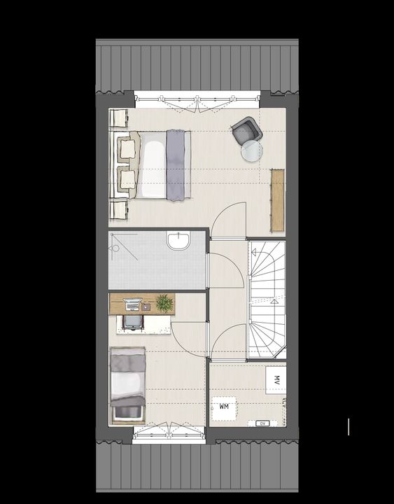 Starterswoningen 5, Aagtekerke plattegrond-8