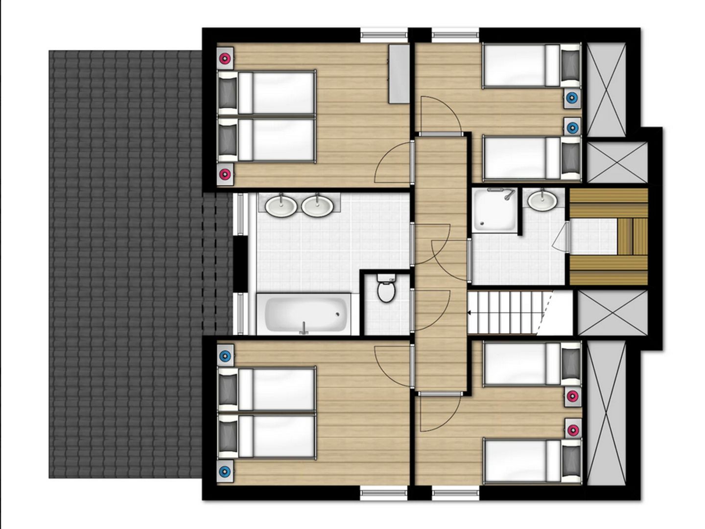 Zeedijk 24 454, Nieuwvliet plattegrond-24