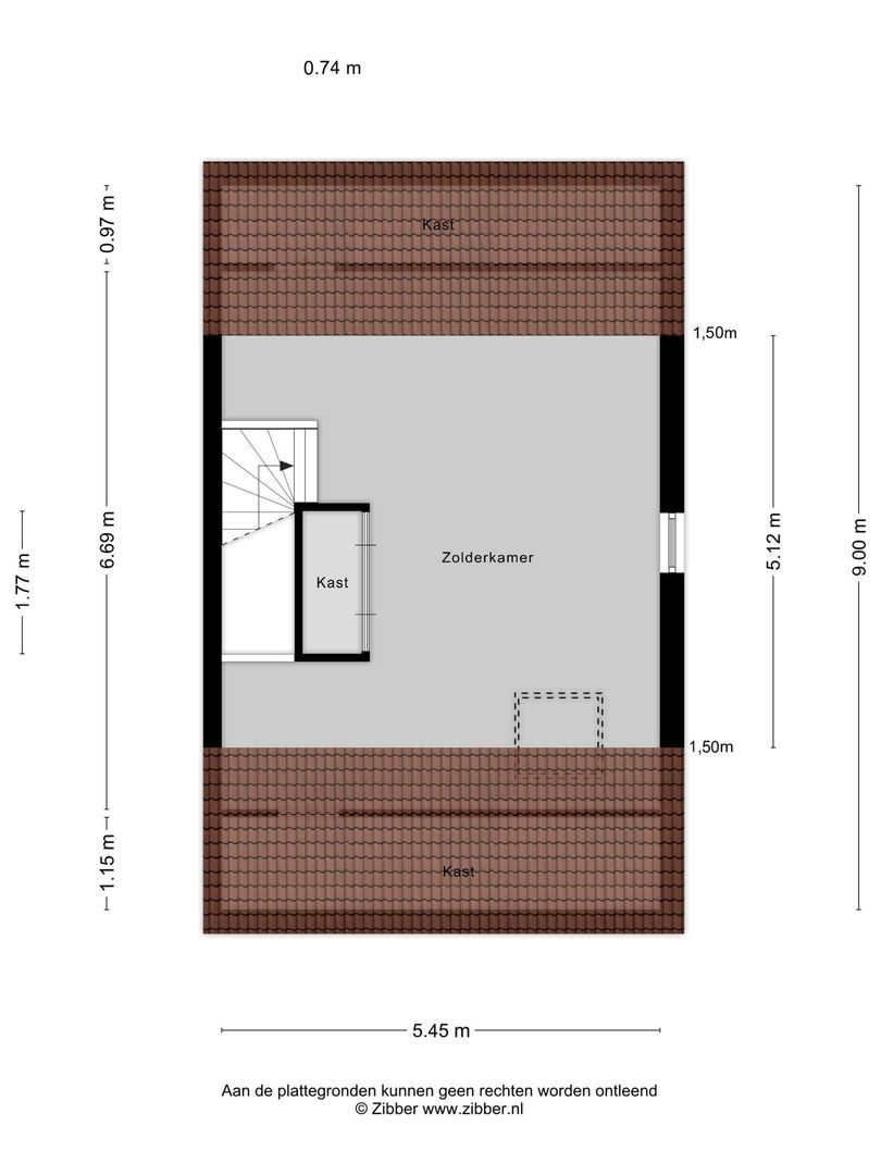 Schelpenlaan 25, Terneuzen plattegrond-27