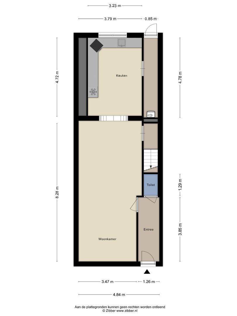 M.A.de Ruijterlaan 18, Goes plattegrond-20