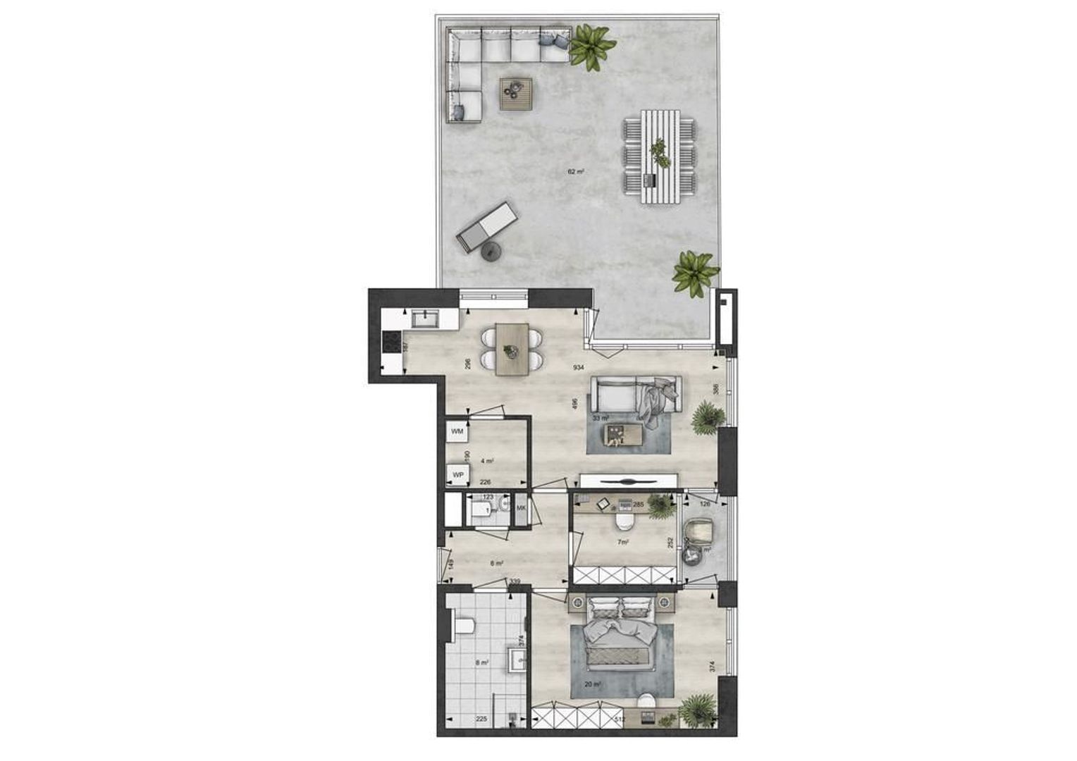 Westhavendijk 123, Goes plattegrond-18