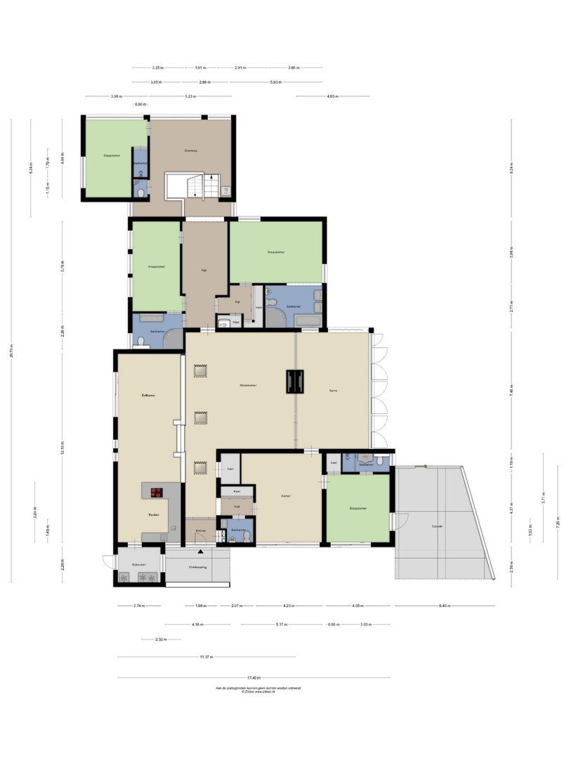 Mosselbank 17, Goes plattegrond-61