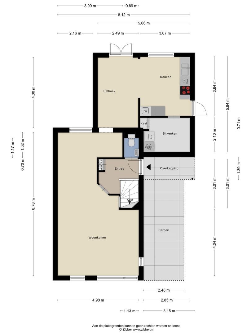 Oude veiling 35, Kapelle plattegrond-46