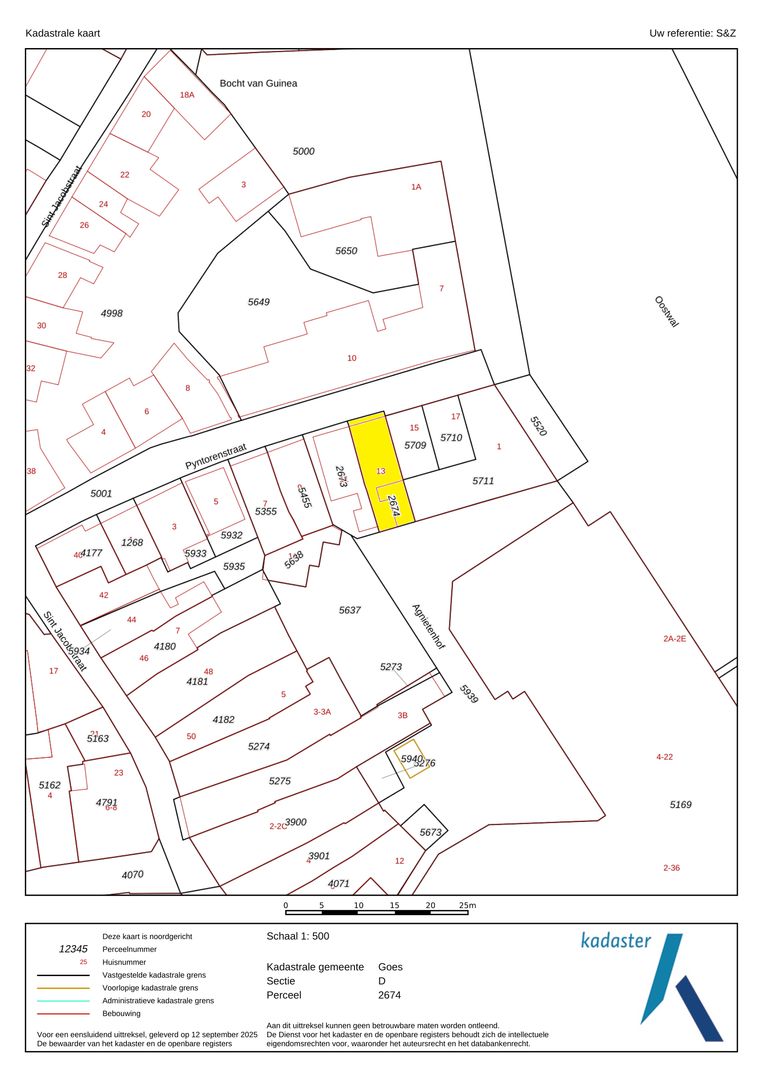 Pyntorenstraat 13, Goes plattegrond-39