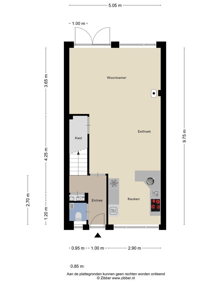 Paul Butterfieldstraat 55, Middelburg plattegrond-25