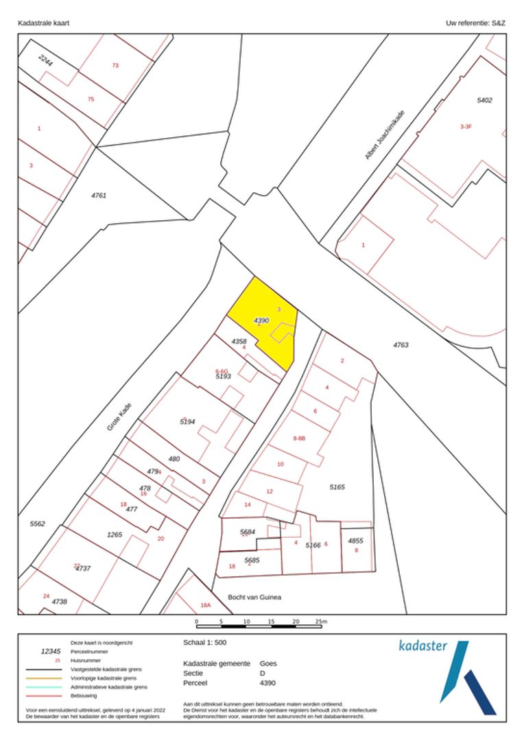 Oostsingel 3, Goes plattegrond-25