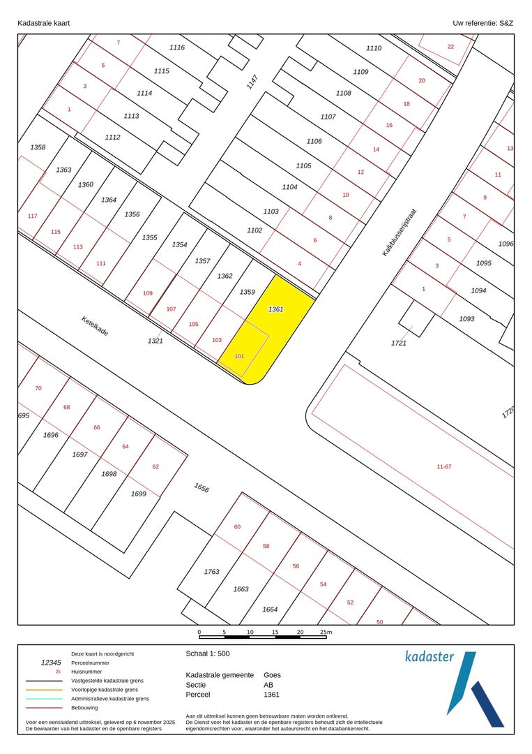 Ketelkade 101, Goes plattegrond-44