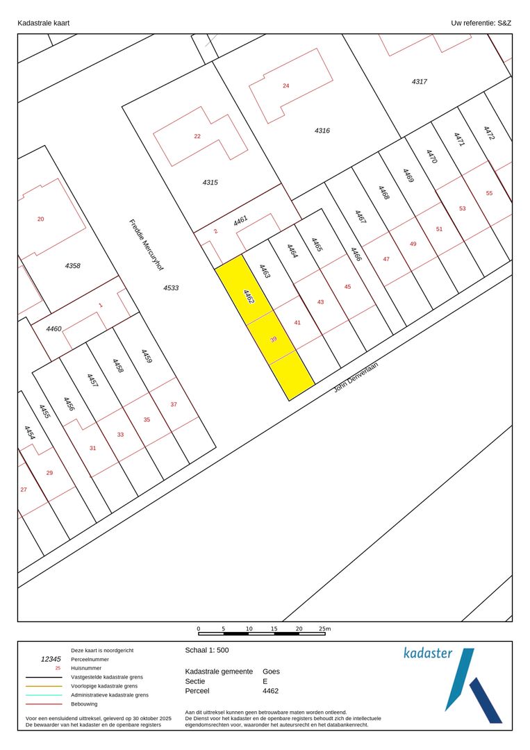 John Denverlaan 39, Goes plattegrond-25