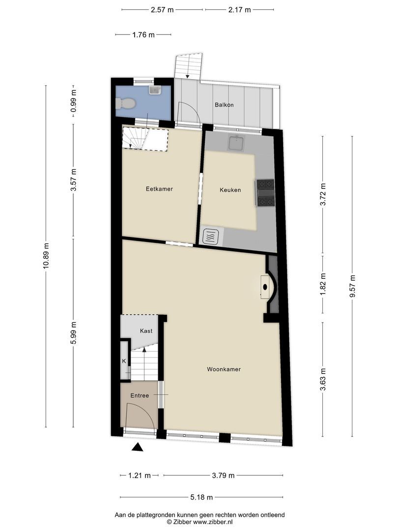 Bierkaai 7, Middelburg plattegrond-52