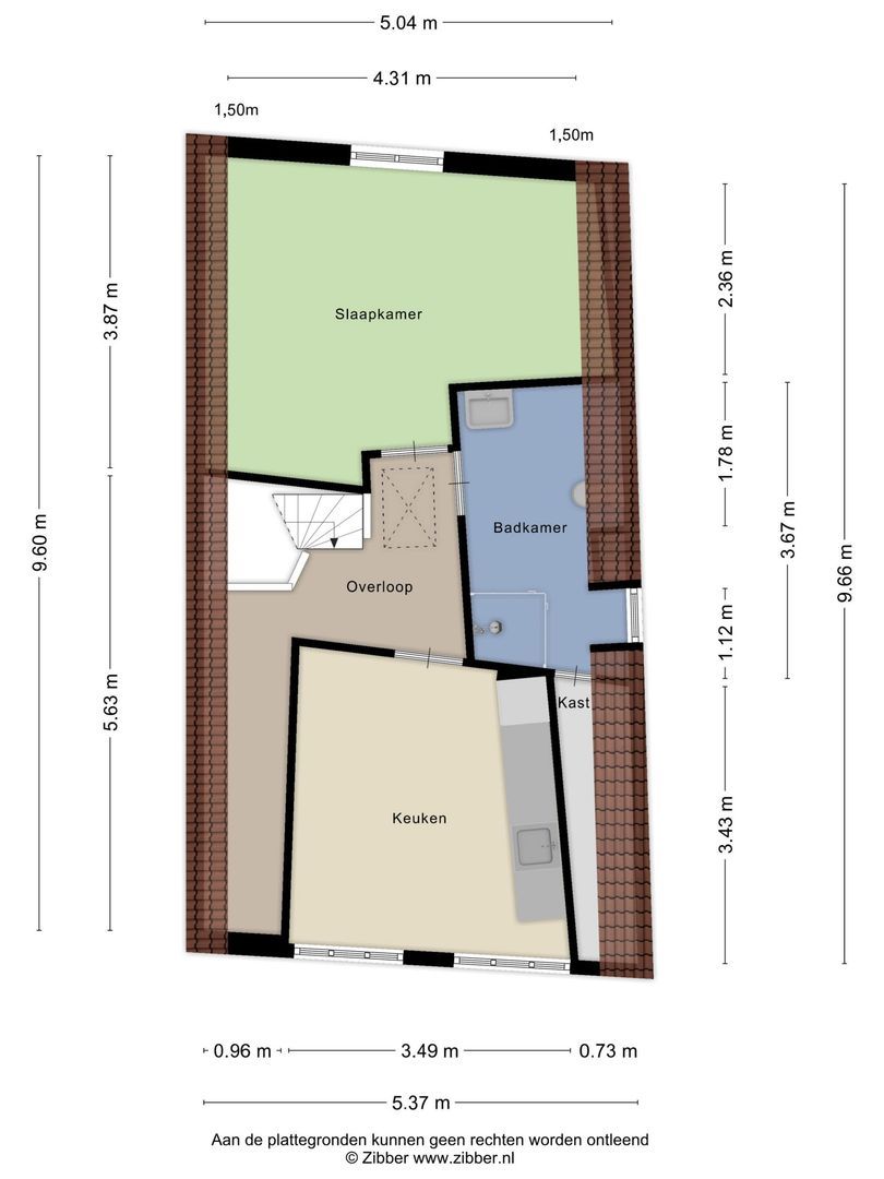 Bierkaai 7, Middelburg plattegrond-52