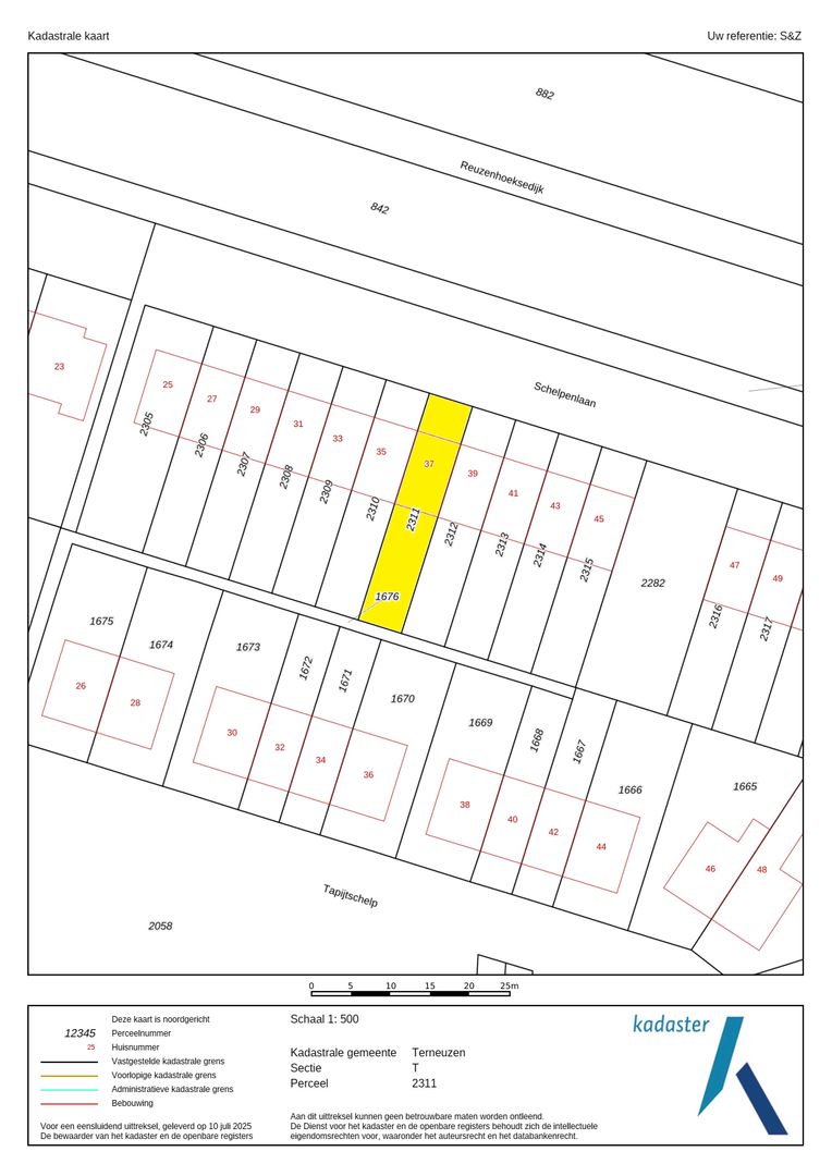 Schelpenlaan 37, Terneuzen plattegrond-27