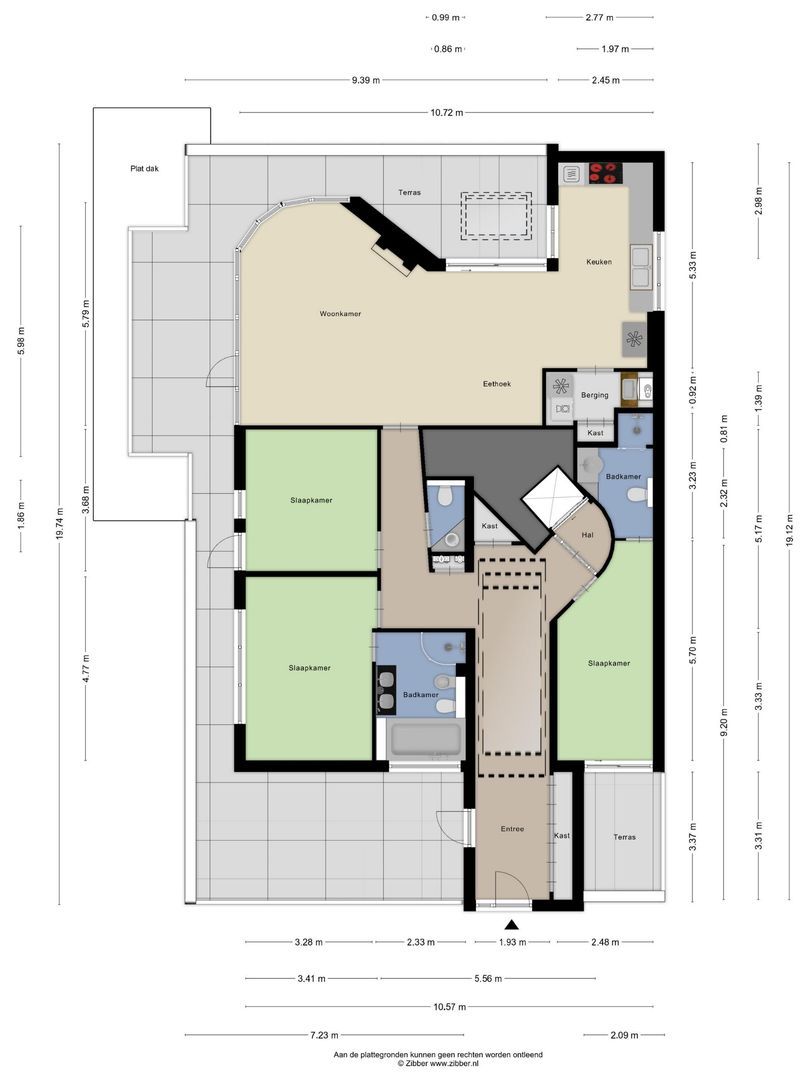 Weegbreepad 86, Goes plattegrond-35