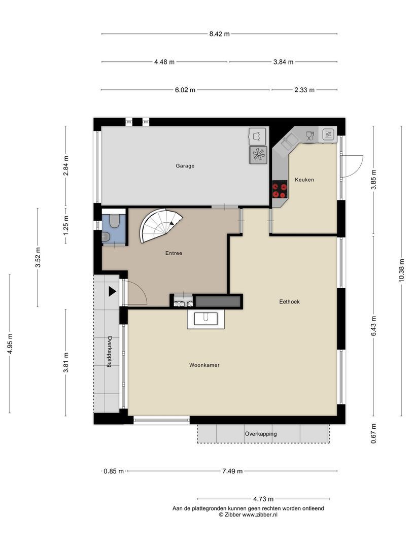 Burgemeester Prümersstraat 19, 's-Gravenpolder plattegrond-43