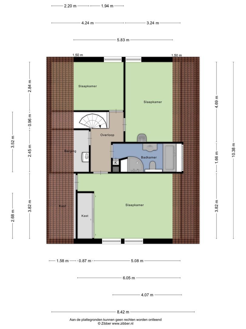 Burgemeester Prümersstraat 19, 's-Gravenpolder plattegrond-43
