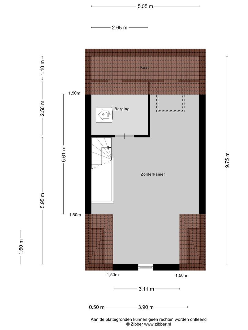 Paul Butterfieldstraat 55, Middelburg plattegrond-25