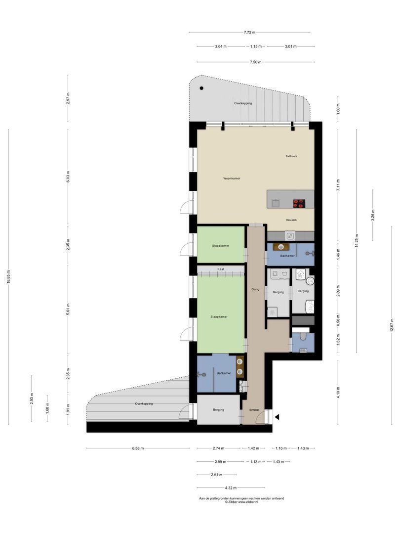 Atalantalaan 1, Middelburg plattegrond-43