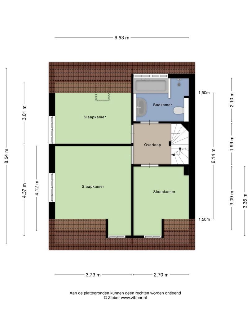W.F. Hermanslaan 16, Kloetinge plattegrond-28