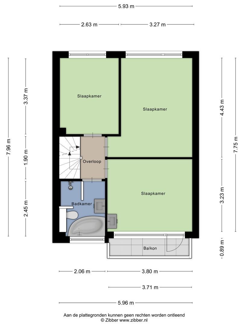 Voorburcht 25, Kapelle plattegrond-46