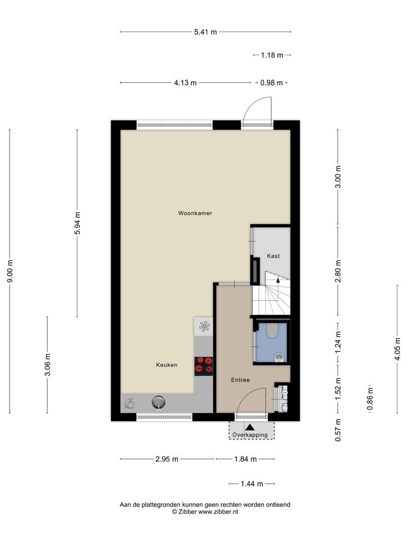 Scheepstimmerstraat 5, Goes plattegrond-38