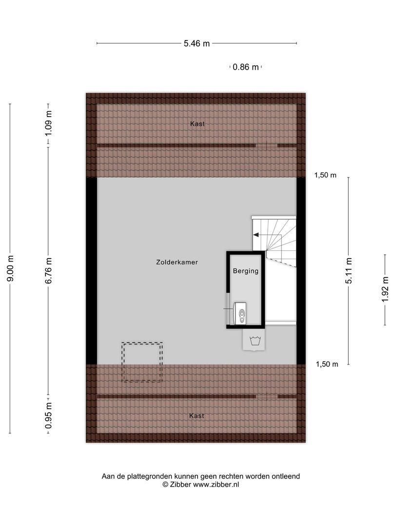 Scheepstimmerstraat 5, Goes plattegrond-38