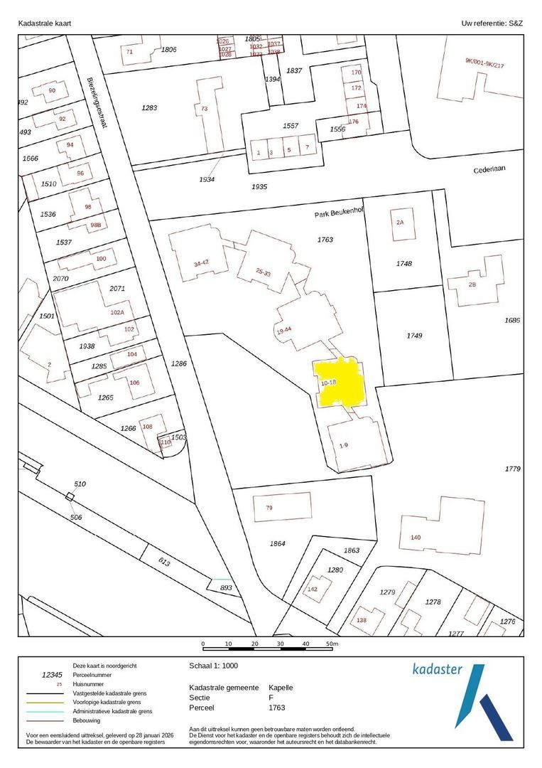 Park Beukenhof 18, Kapelle plattegrond-45