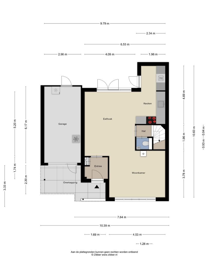 W.F. Hermanslaan 16, Kloetinge plattegrond-28