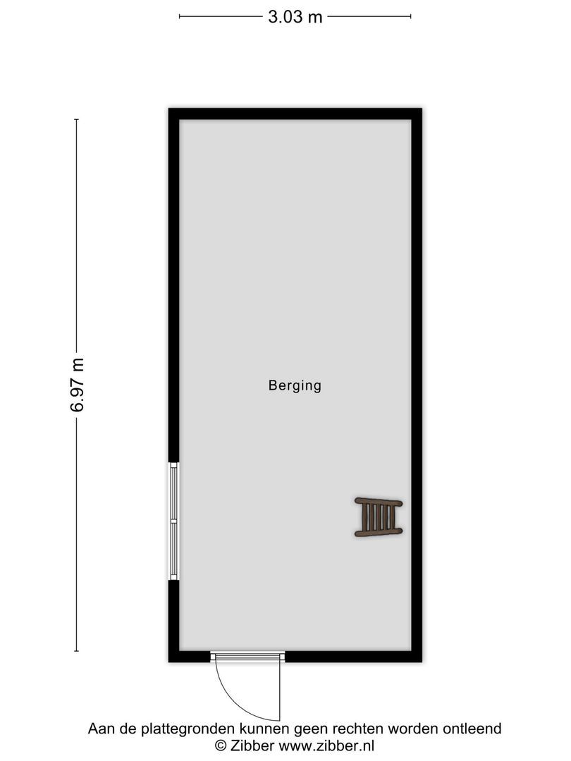 Noordelijke Achterweg 23 A, Wemeldinge plattegrond-45