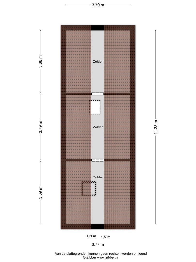 Noordelijke Achterweg 23 A, Wemeldinge plattegrond-45