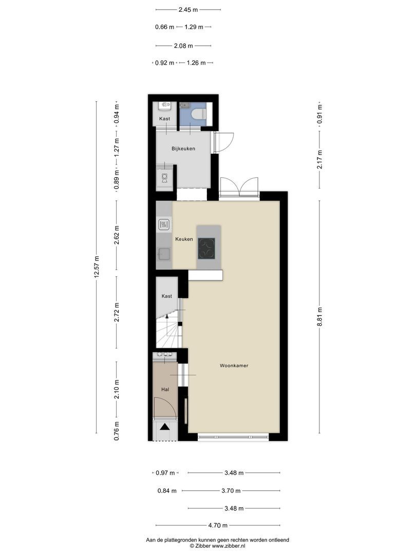 Buys Ballotstraat 48, Goes plattegrond-39