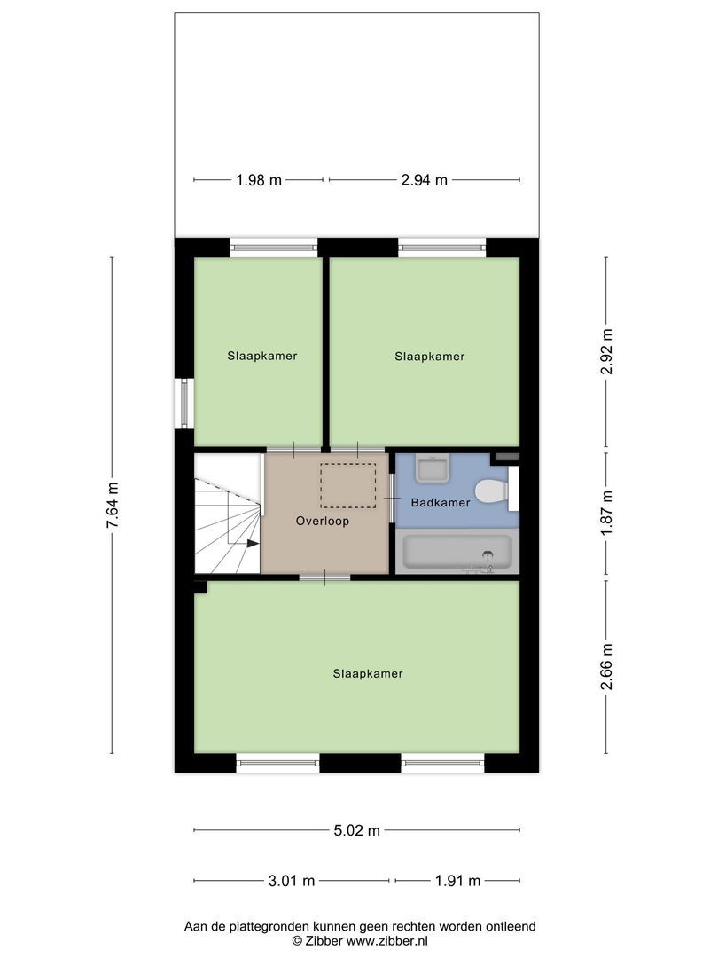 Klaproosstraat 33, Goes plattegrond-35