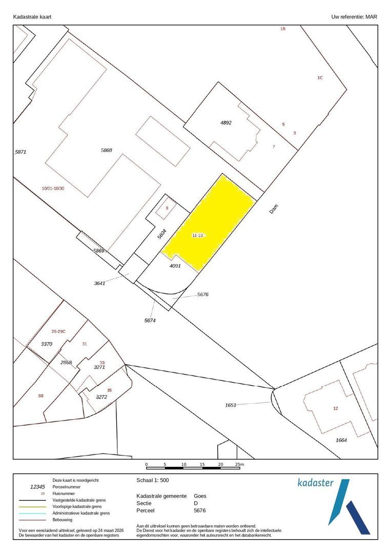 Dam 15, Goes plattegrond-62