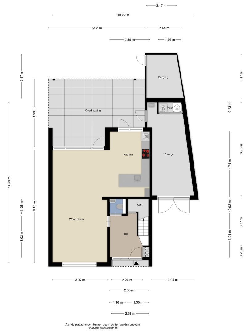 Lewestraat 7, Kloetinge plattegrond-52