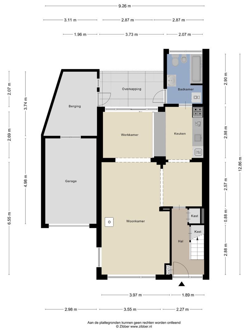 Nassaulaan 12, Goes plattegrond-46