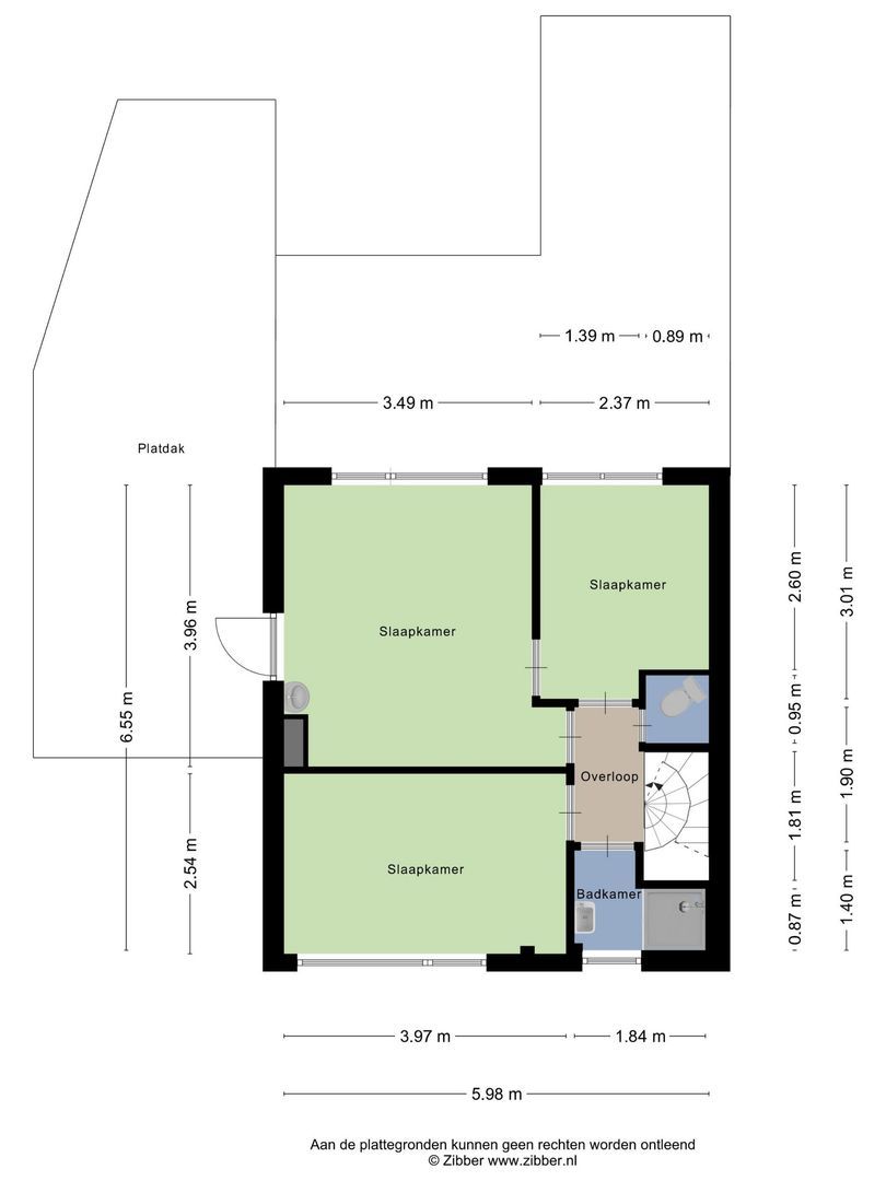 Nassaulaan 12, Goes plattegrond-46