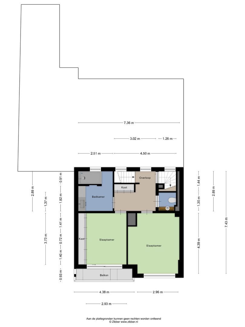 Koningin Wilhelminastraat 25, Kloetinge plattegrond-47